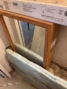 Bifold Closet Door, Medicine Cabiner w/ Mirror and Vanity Strip