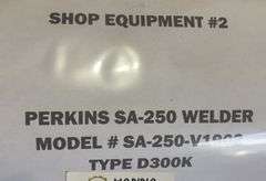 Perkins SA-250 Welder