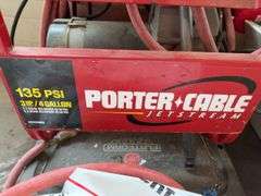 Porter-Cable Jetstream Air Compressor & All Purpose Absorbent (Used)