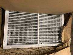 Box of Assorted Metal Grille (Unused)