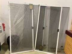 Window Screen and 3 Screen Doors
