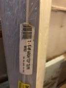 Bifold Closet Door, Medicine Cabiner w/ Mirror and Vanity Strip