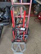 Folding Hand Truck/ Dolly Cart and Metal Stand/Barrier