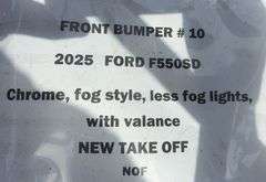 Ford F550SD Front Bumper (New Take Off)