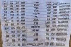 Pallet of Front and Rear Strut Assemblies (Multiple Year and Model)