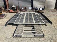 Extendable Sled Deck w/ Ramps (105"Lx75"Wx33"H)