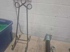 Mitre Saw, 3 Cordless Drills (no batteries), Mixer for Drill, Crank Jack & Misc.