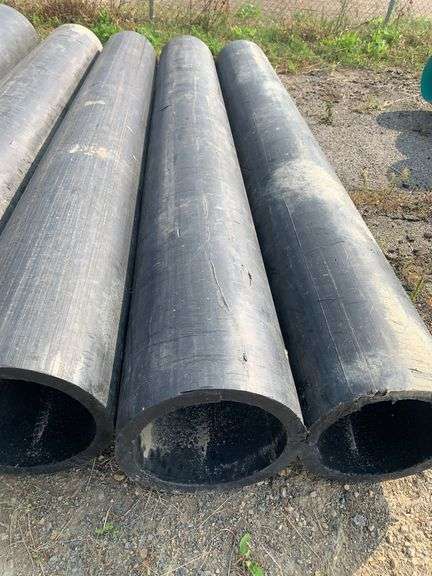 PVC Sewer Pipe 16" Diameter, 10" Length, 1.5" Thick