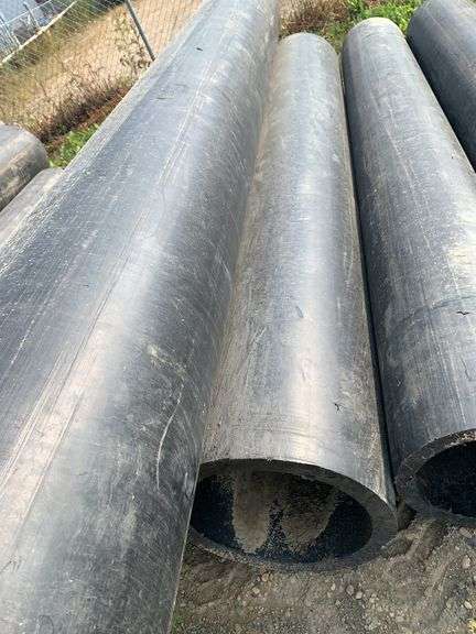 PVC Sewer Pipe 20" Diameter, 10" Length, 2" Thick