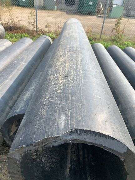 PVC Sewer Pipe 20" Diameter, 12'2" Length, 2" Thick