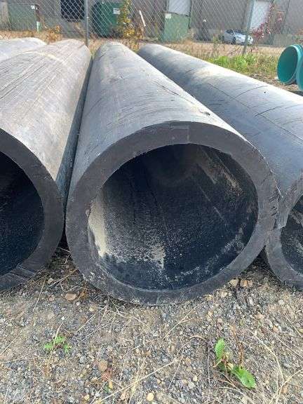 PVC Sewer Pipe 16" Diameter, 10" Length, 1.5" Thick
