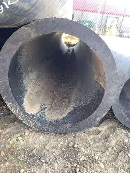 PVC Sewer Pipe 20" Diameter, 10" Length, 2" Thick