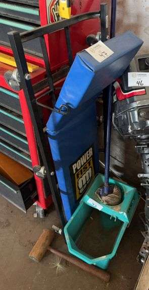 Powerfist Creeper, Mop Wringer and Mop