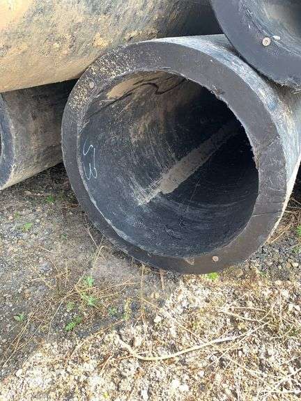 PVC Sewer Pipe 18" Diameter, 13'6" Length, 2" Thick