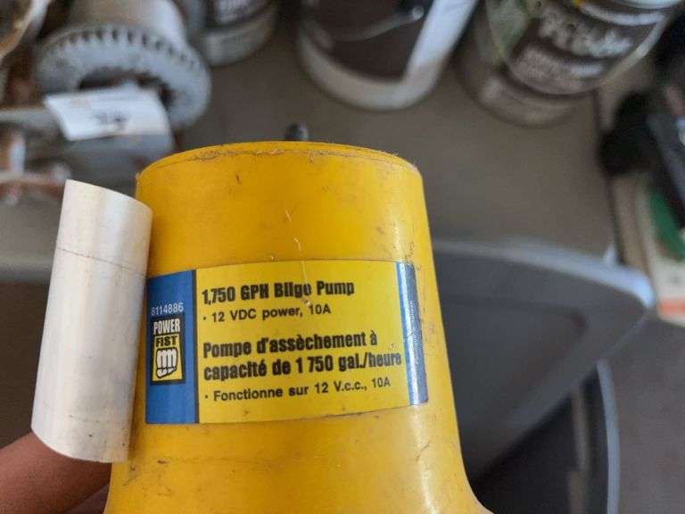 Hand Crank and Bilge Pump