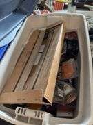 Cans of Paint/Paint Thinner, Various Turn Signal Lights, Etc.