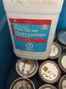 Cans of Paint/Paint Thinner, Various Turn Signal Lights, Etc.