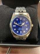 Silver w/ Blue Face Rolex Submariner Oyster Perpetual (Unverified)