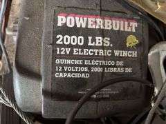 2000lbs Electric Winch & Miscellaneous