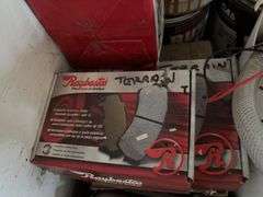 Brake Pads, Water Pump, Shock Absorber, Etc.