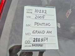 2005  PONTIAC  Grand AM