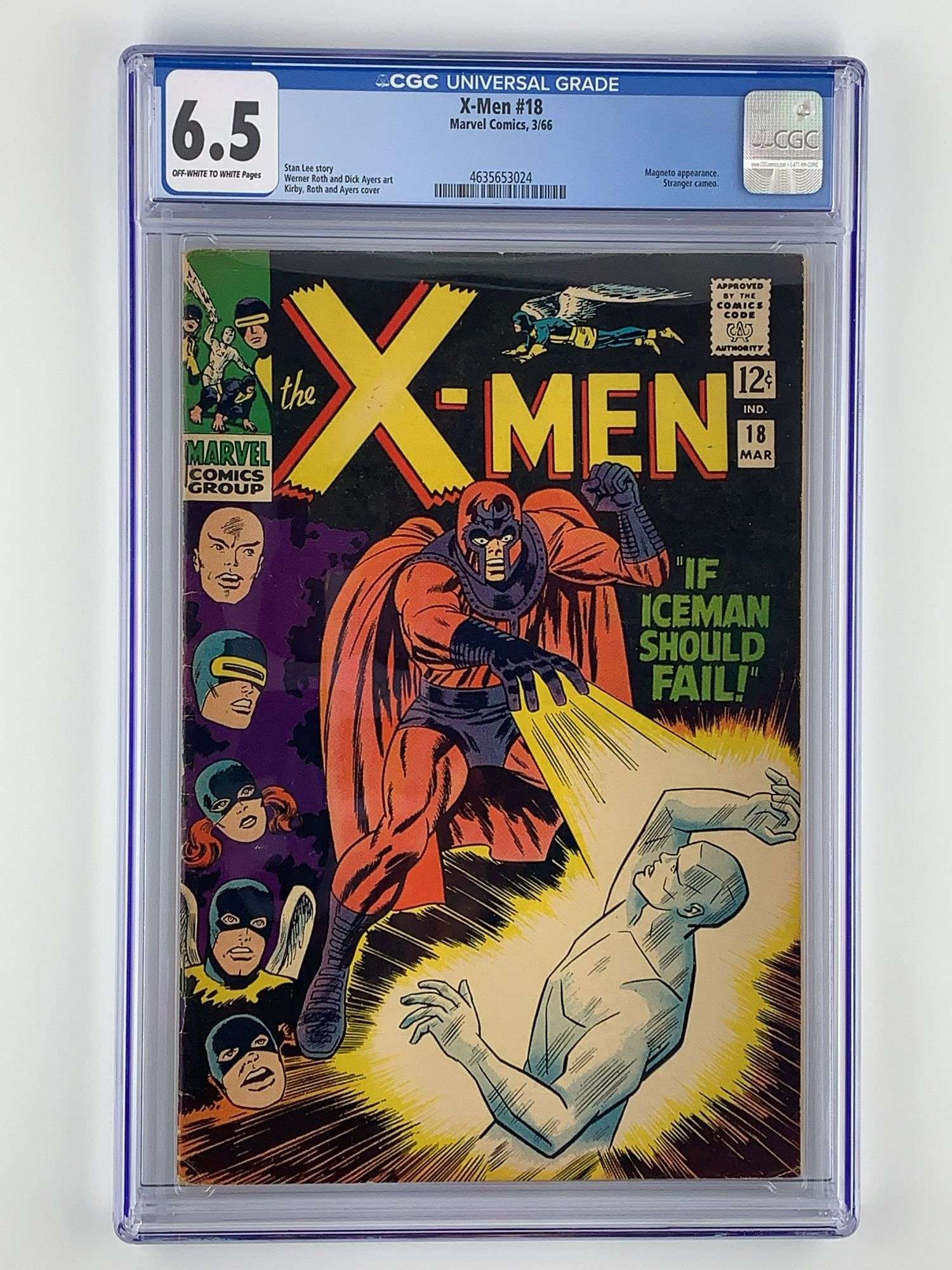 X‑Men #18 (March 1966) - Hanna Auctions