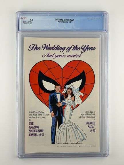 Uncanny X-Men #221 (1987) – CGC 9.6