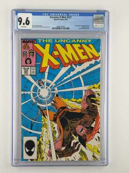 Uncanny X-Men #221 (1987) – CGC 9.6