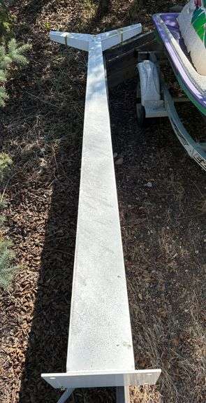 10 Ft Steel Sign Holder Post - Hanna Auctions