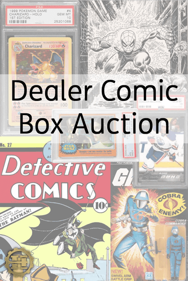 Dealer Comic Box Auction