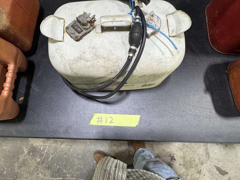 METAL BOAT FUEL TANK