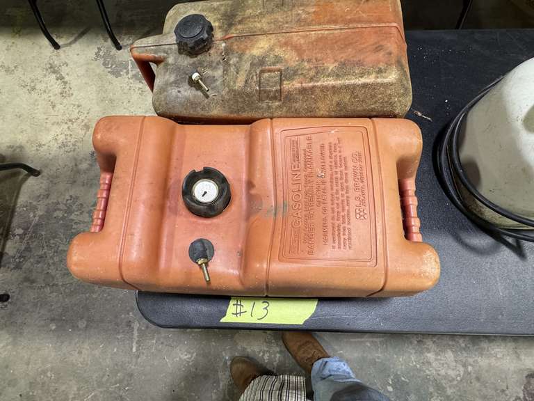 PLASTIC BOAT FUEL TANK