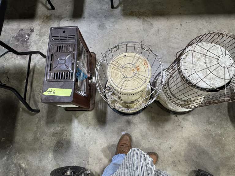 THREE (3) KEROSENE HEATERS