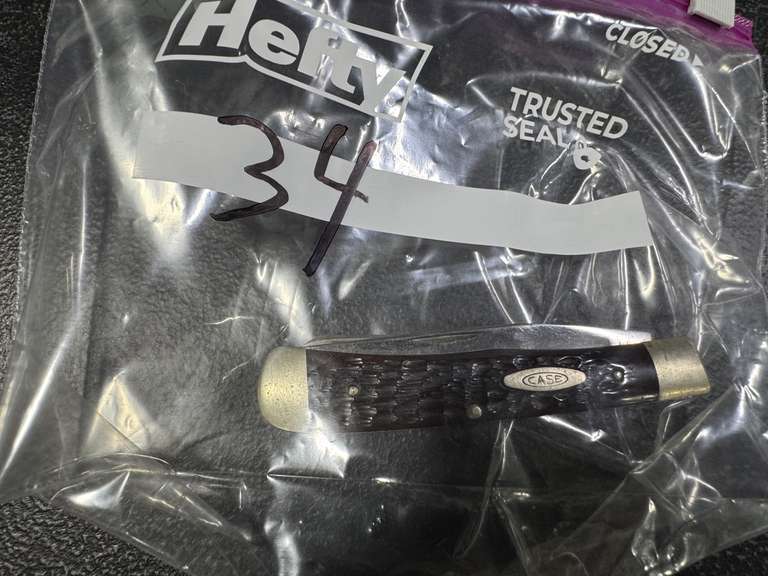 CASE XX LARGE TWO BLADED KNIFE