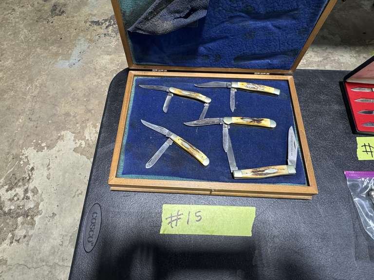 FIVE (5) CASE KNIFE COLLECTOR'S EDITION SET