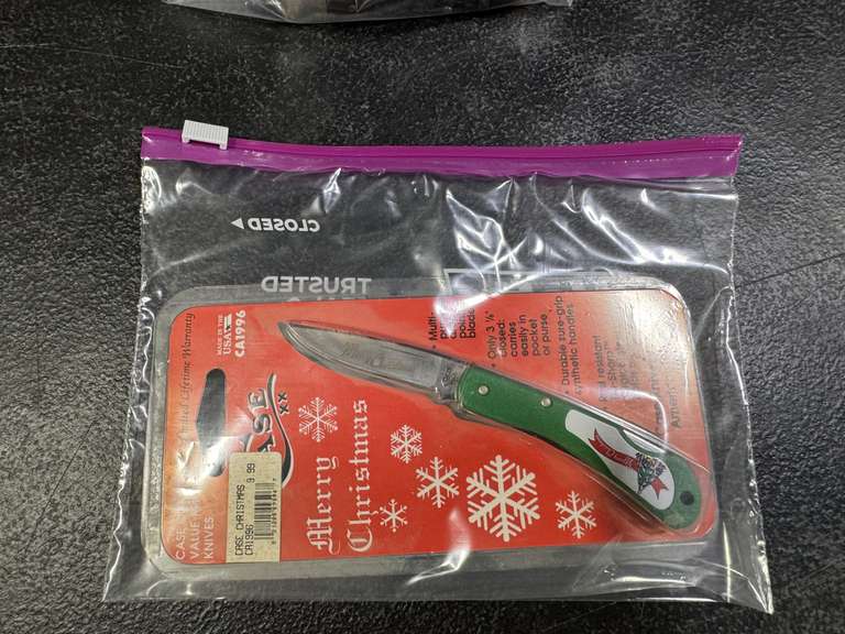 CASE XX MERRY CHRISTMAS 1996 KNIFE