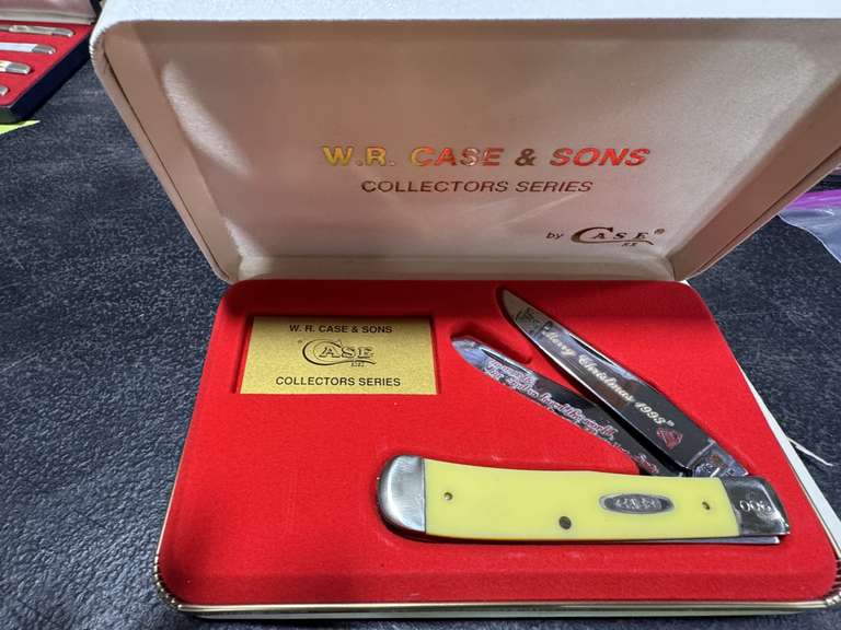 COLLECTOR'S SERIES CASE KNIFE CHRISTMAS 1993