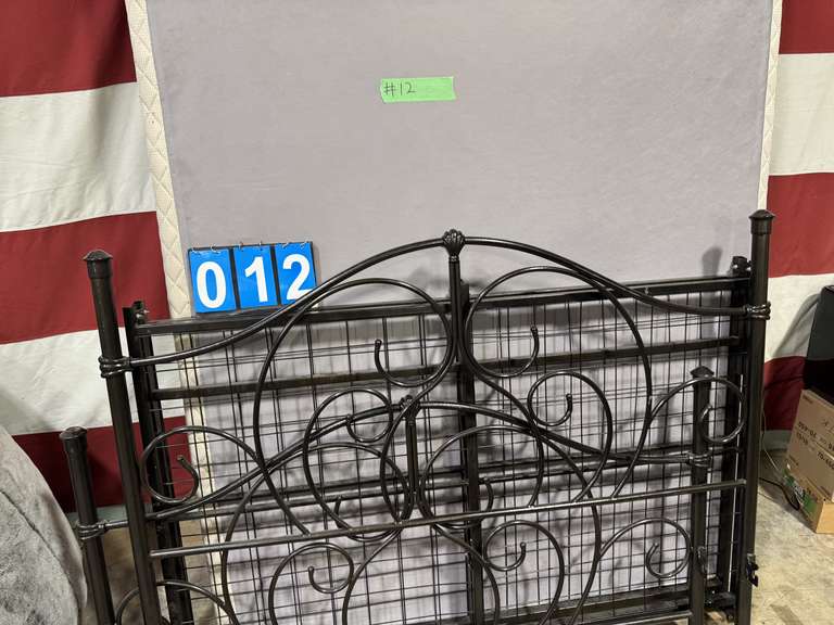 QUEEN BED METAL FRAME