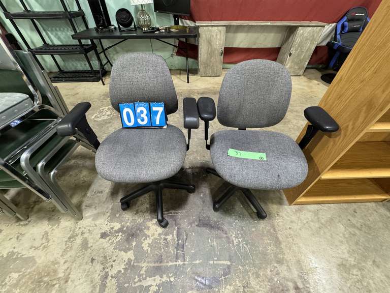 TWO (2) OFFICE CHAIRS