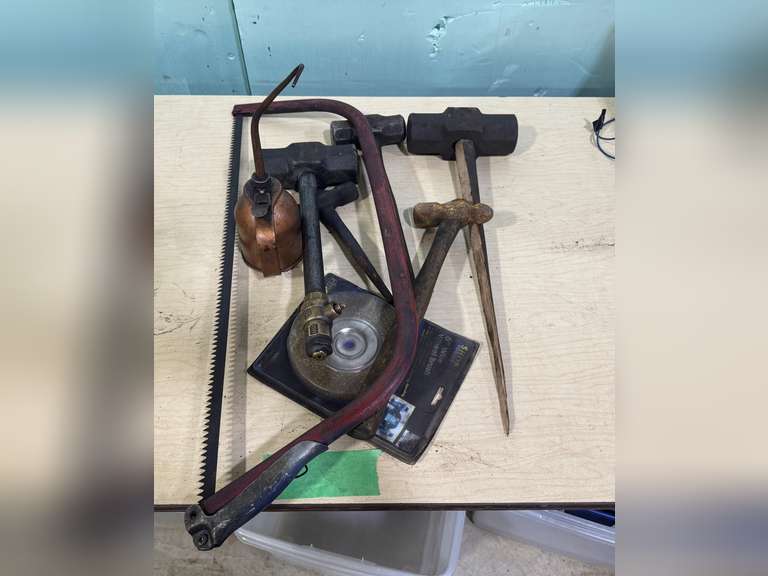SLEDGE HAMMERS, BOW SAW