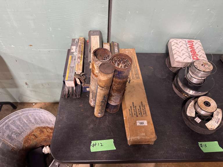 GROUP OF WELDING RODS