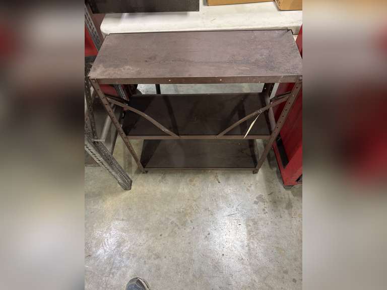 TWO TIER METAL SHELF