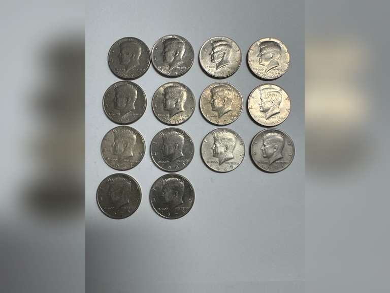 ELEVEN (11) KENNEDY HALF DOLLAR