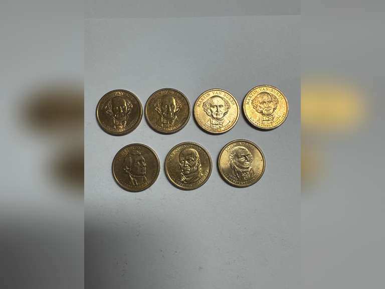 SEVEN (7) PRESIDENTIAL ONE DOLLAR
