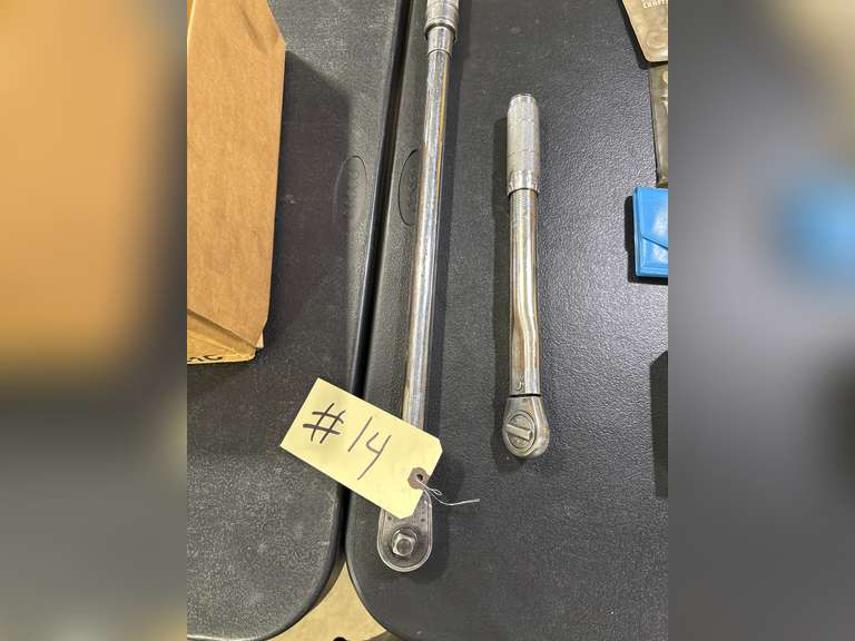 TWO (2) TORQUE WRENCHES