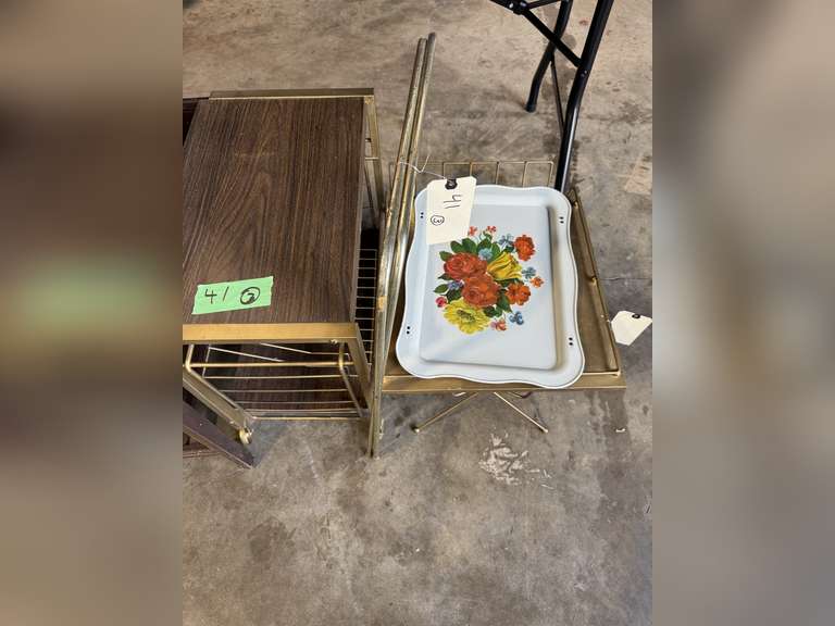 (3) METAL SHELF UNITS