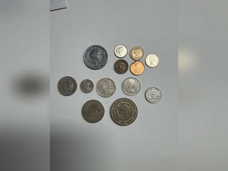 COLLECTION OF FOREIGN COINS