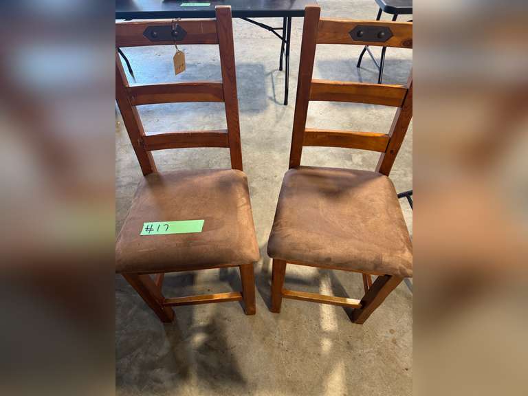 TWO (2) BAR CHAIRS [129]