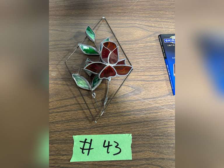 STAINED GLASS WALL DECOR