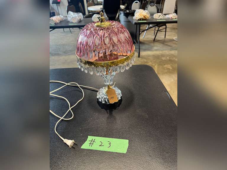 BOUDOIR PINK LAMP [144]